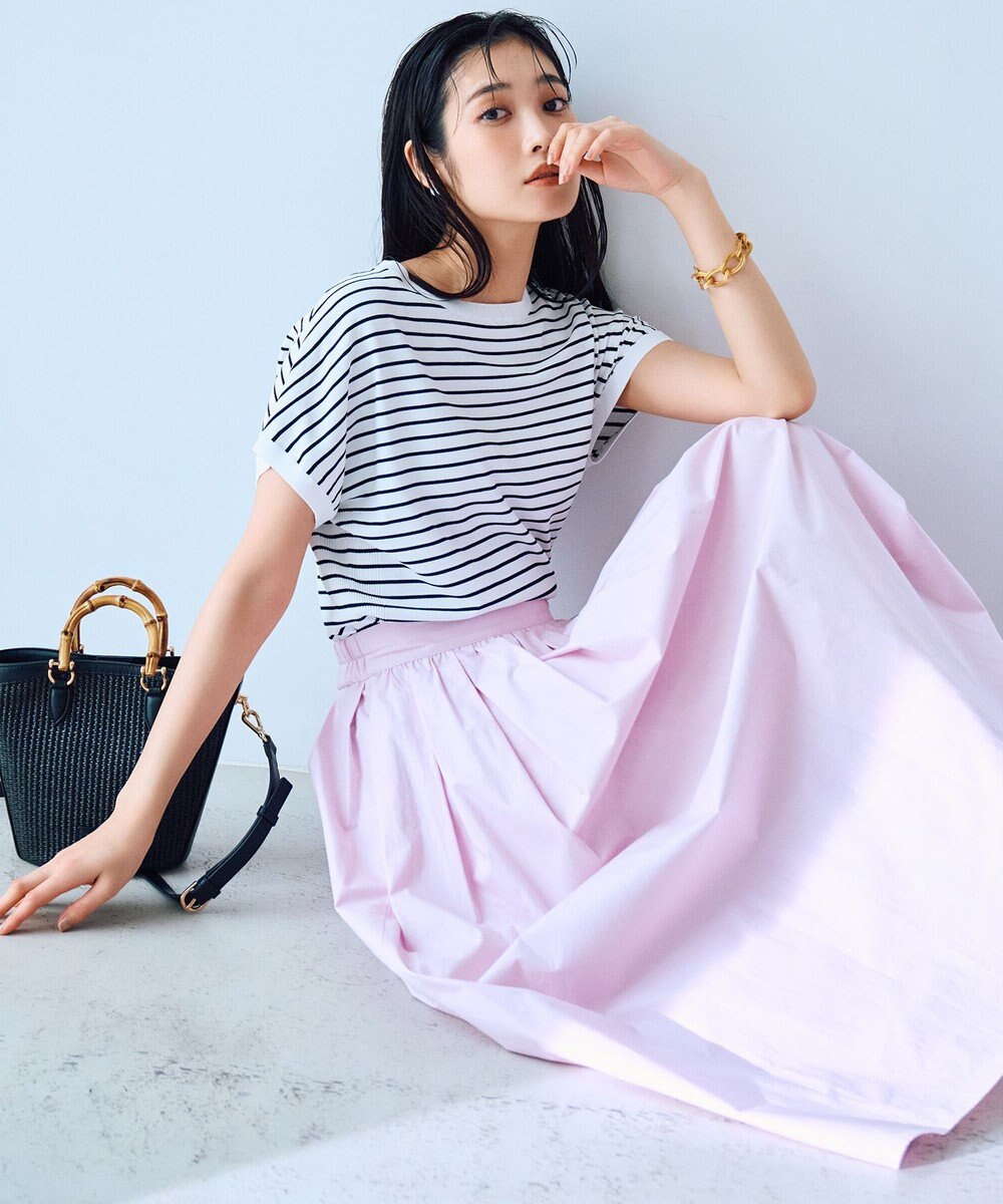 23区 【CLASSY.6月号掲載/Oggi4月号掲載】雑材 バンブー ハンドル ショルダー 