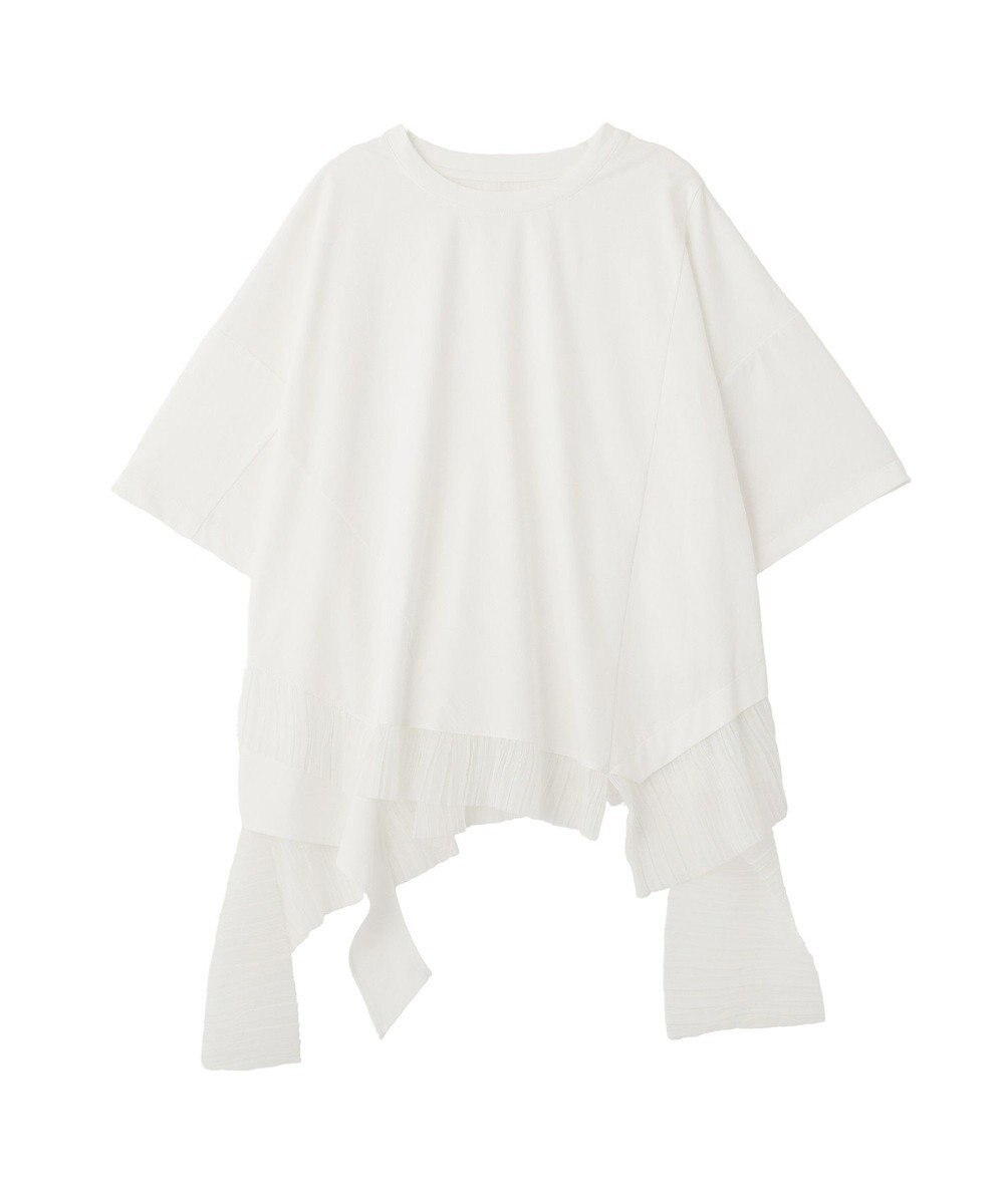 YECCA VECCA 裾アシメデザインプルオーバー 