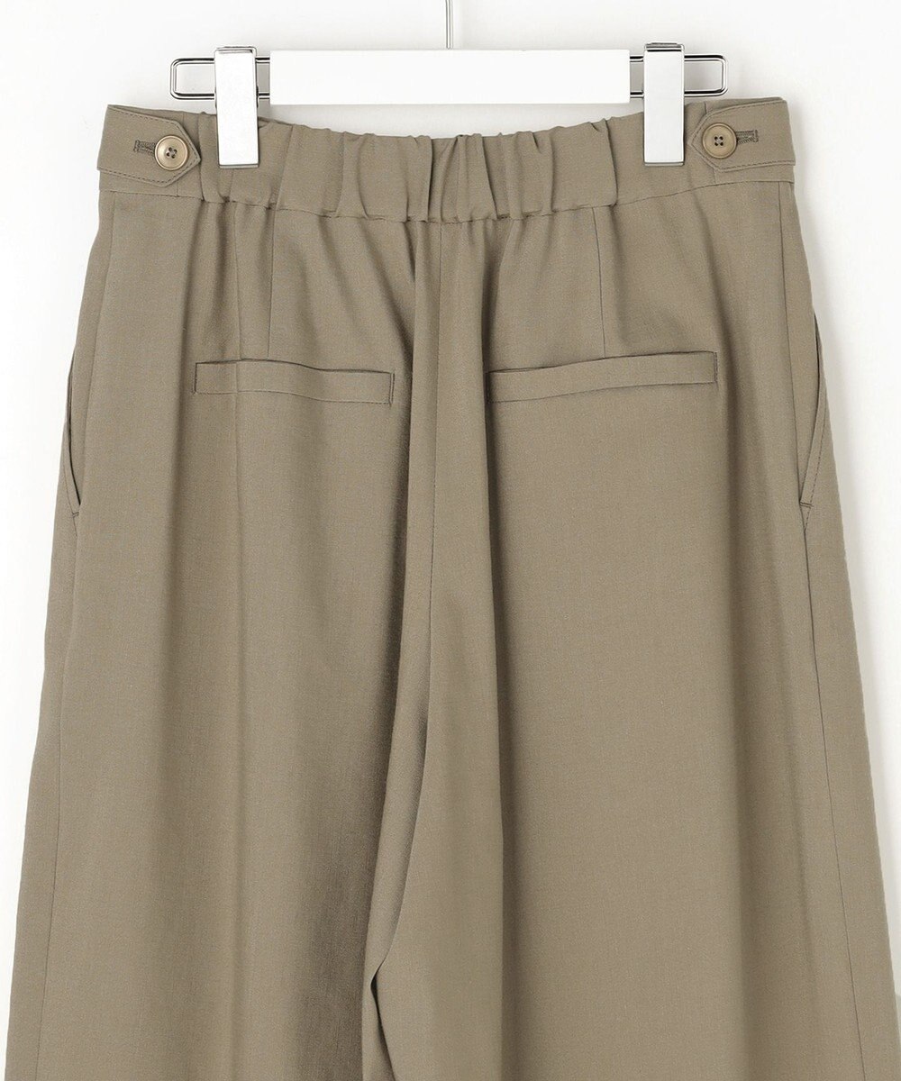 自由区 【SHIHOさん着用・セットアップ対応】リネンストレッチワイド パンツ 