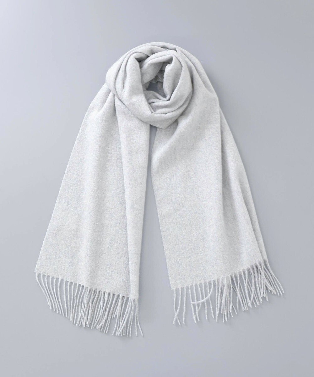 AURORA LANVIN en Bleu （ランバン オン ブルー）カシミヤ100%セミストール 