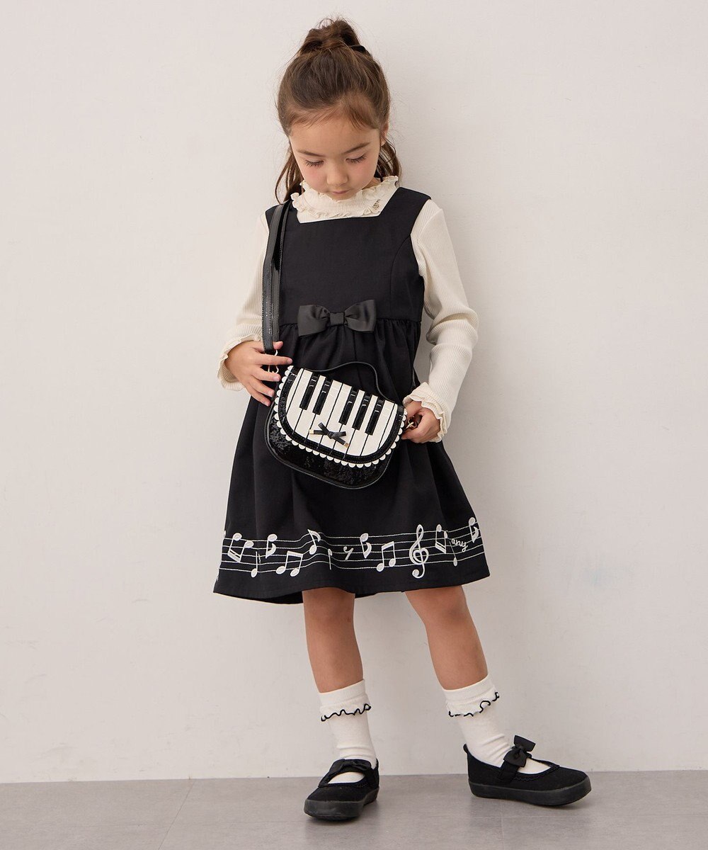 ANY KIDS 鍵盤モチーフ2WAYバッグ 