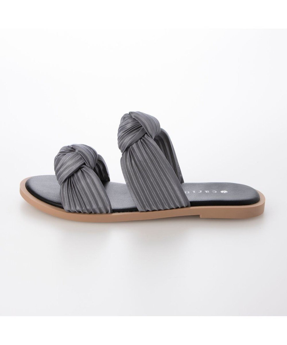 MODE ET JACOMO <carino>プリーツスポンジサンダル 