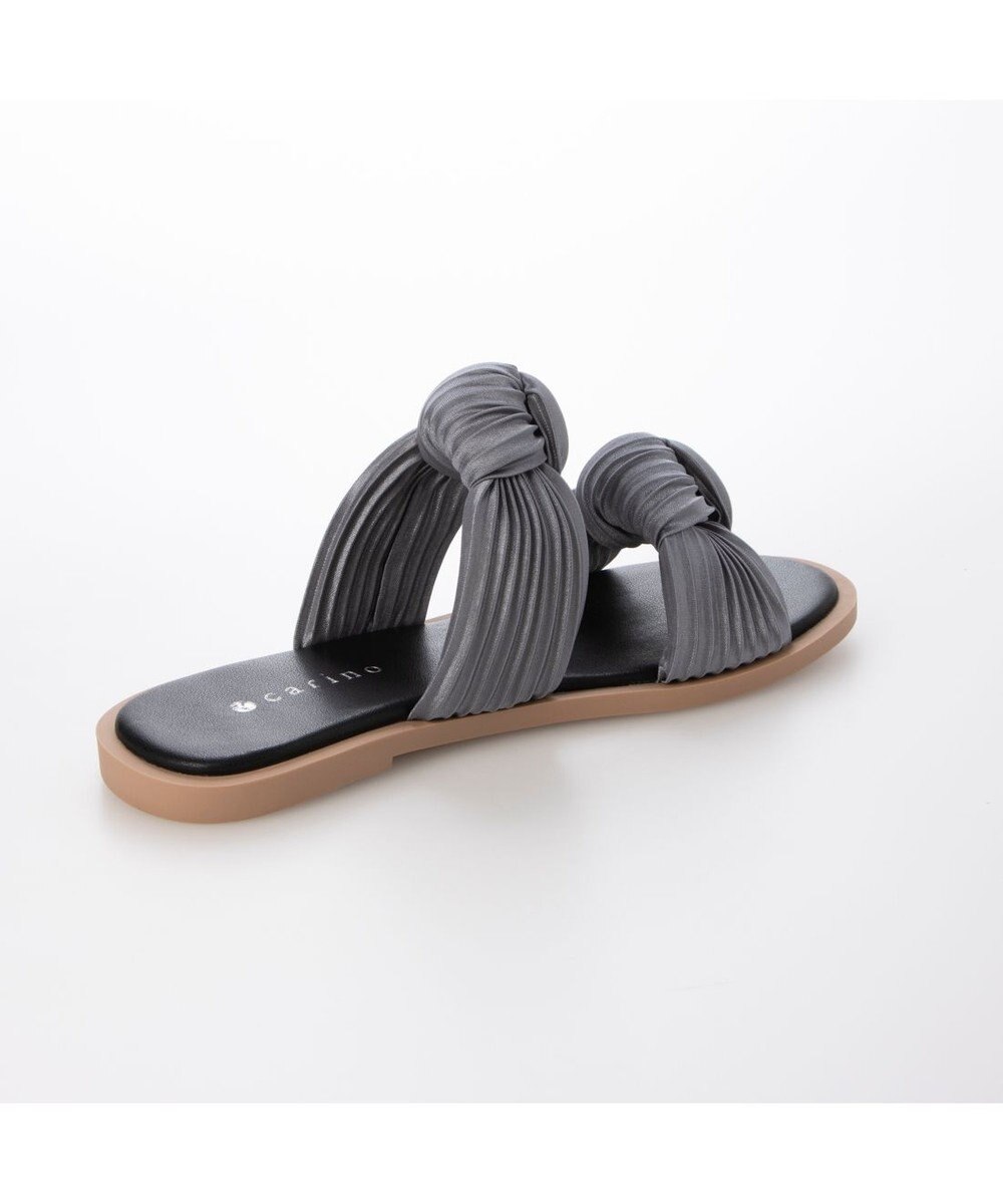 MODE ET JACOMO <carino>プリーツスポンジサンダル 