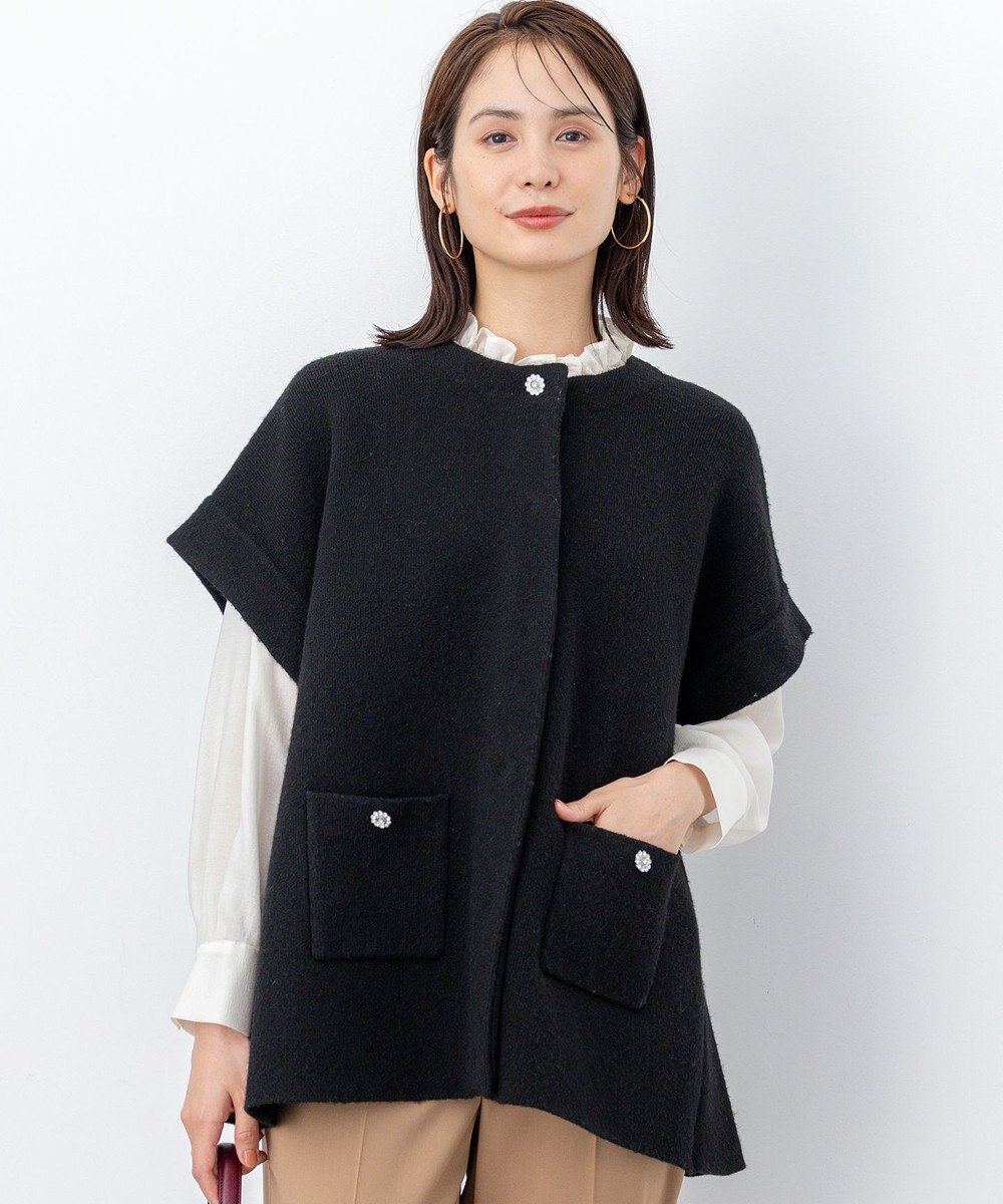 組曲 【WEB限定】プレーティングニットアウタージレ 