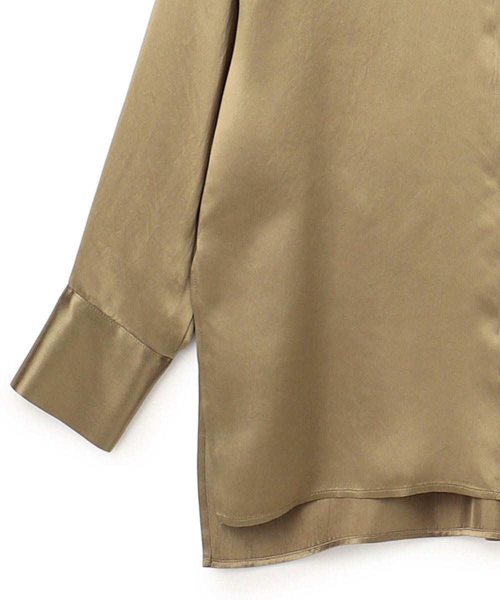 uncrave アセテートヴィンテージサテン ミドルシャツ 