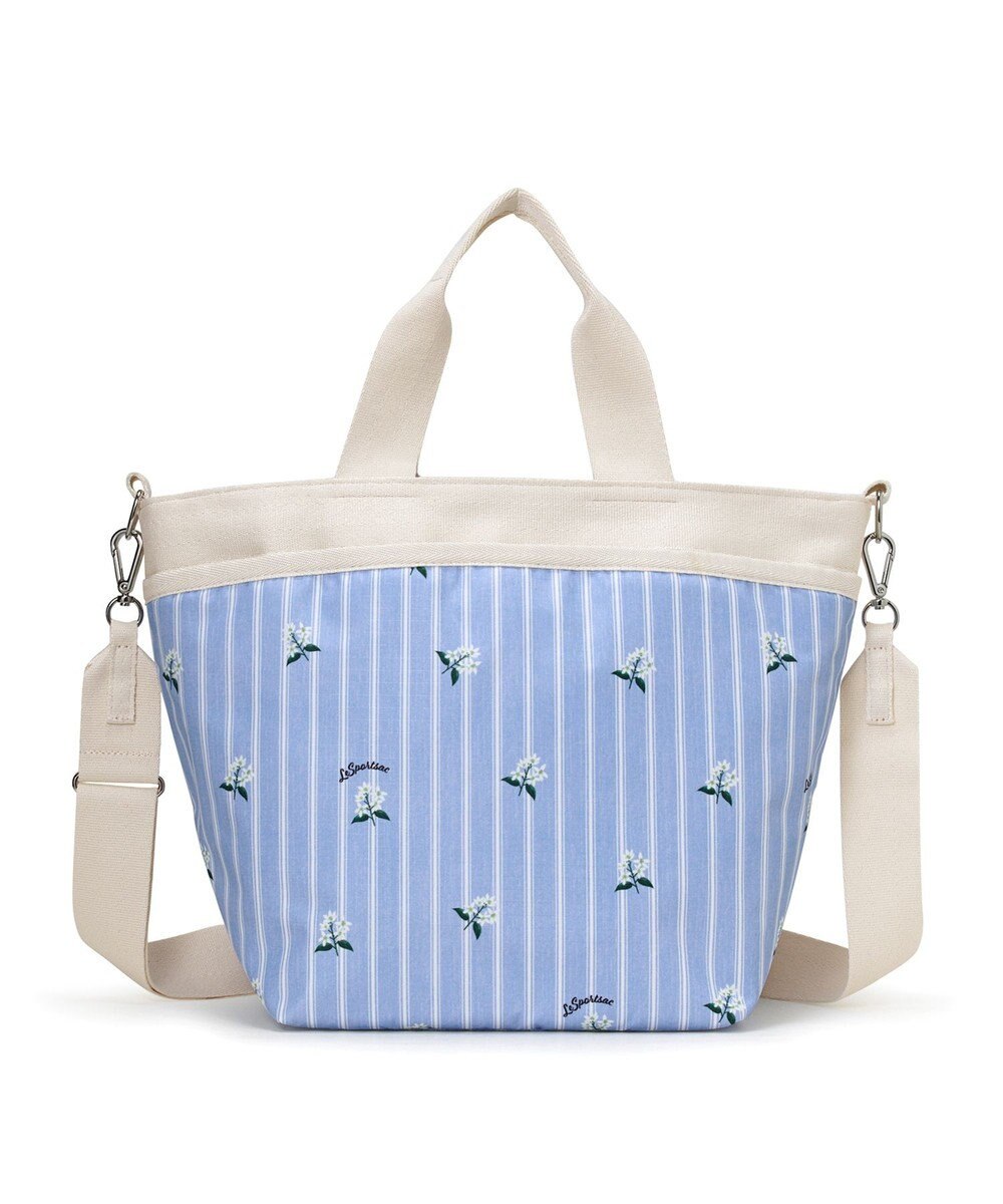 LeSportsac BUCKET TOTE/ジャスミンストライプ 