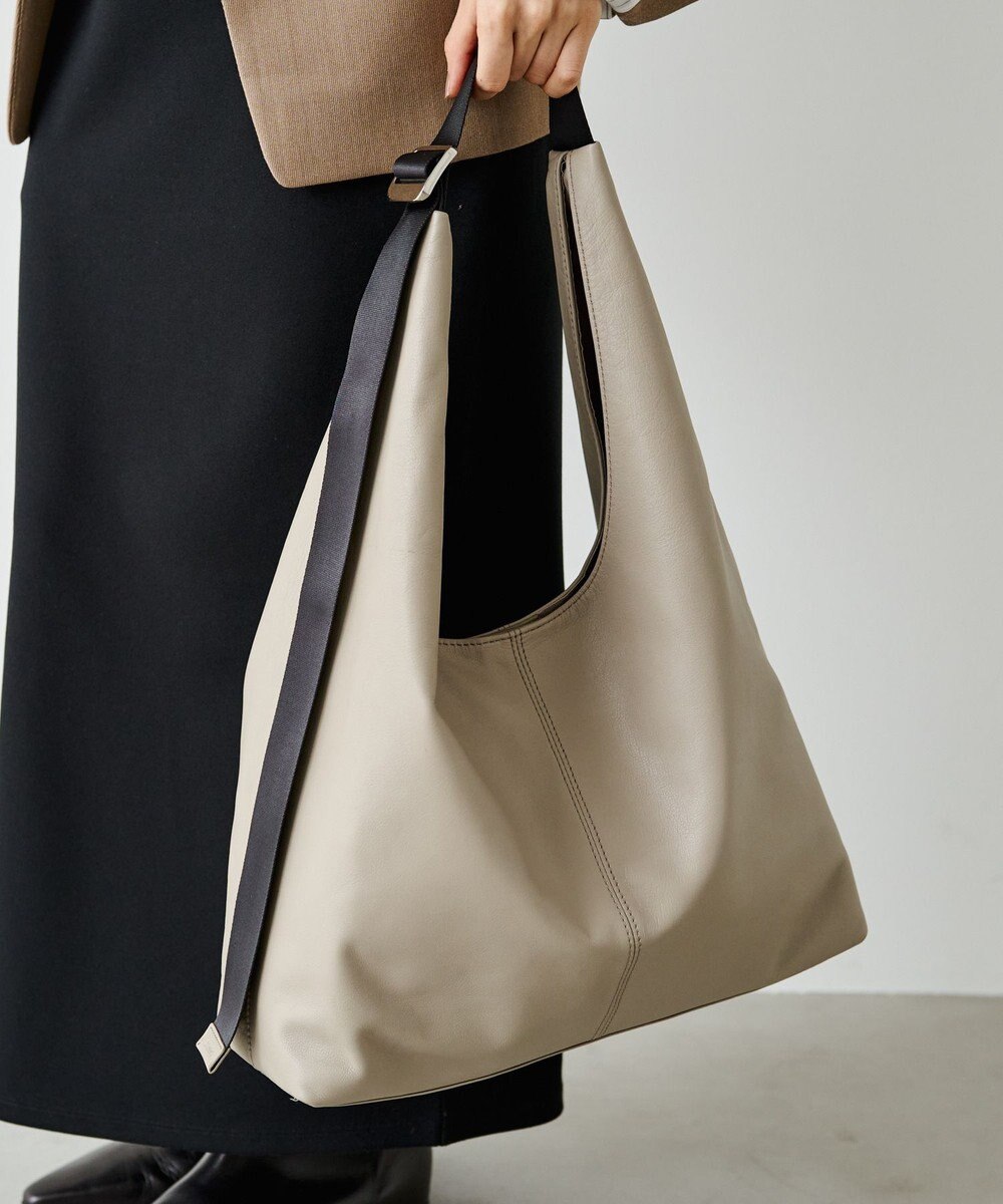 russet レザーホーボーバッグ L(CE-1654) 