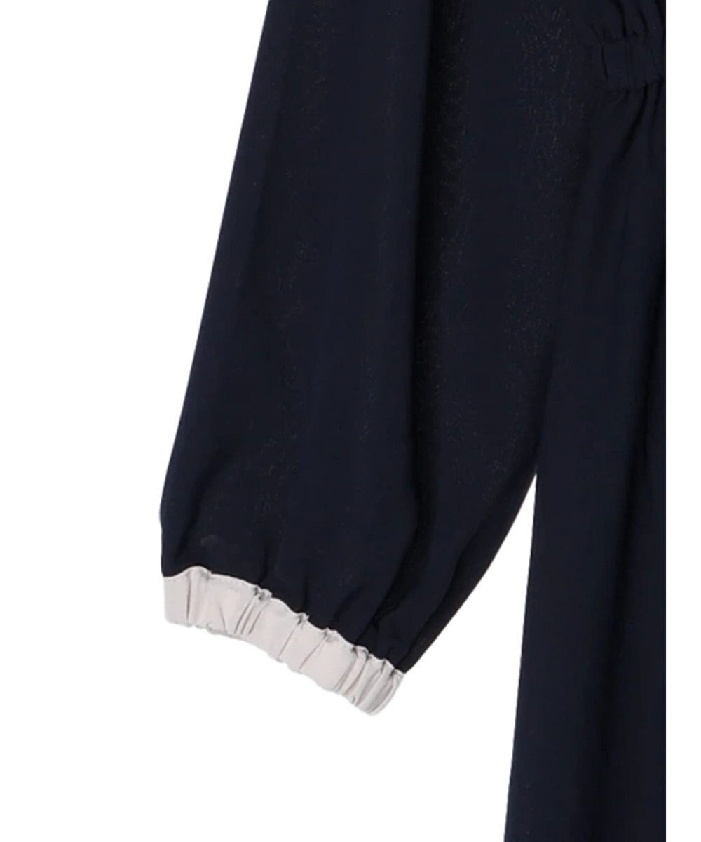 Green Parks ・ＥＬＥＮＣＡＲＥ　ＤＵＥ　バイカラーピンタックワンピ 