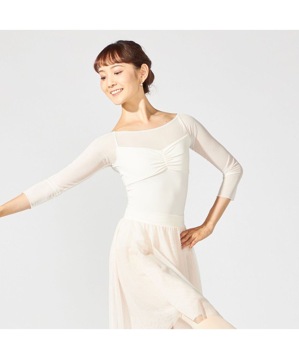 Chacott 7分袖レオタード 