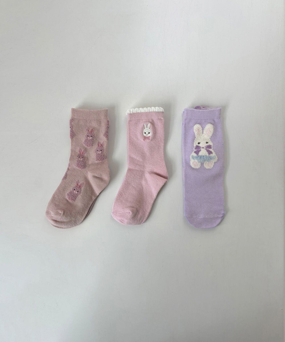 ANY KIDS 【3点セット】ソックス （うさぎ） 