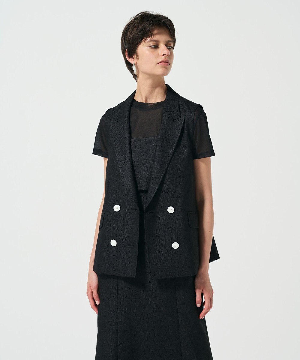 GRACE CONTINENTAL バックフリルベスト 