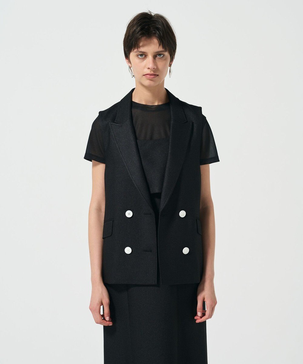 GRACE CONTINENTAL バックフリルベスト 