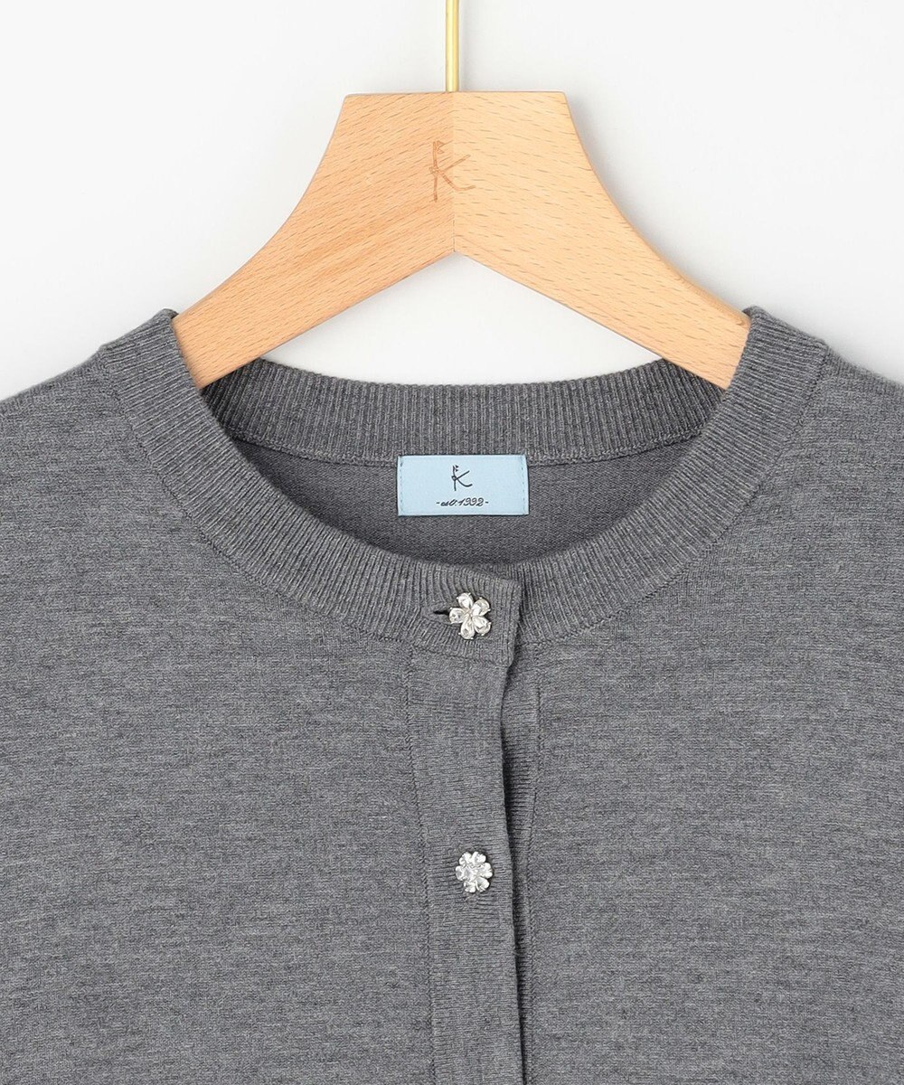 組曲 【先行予約】アトランダムビジューボタンカーディガン 