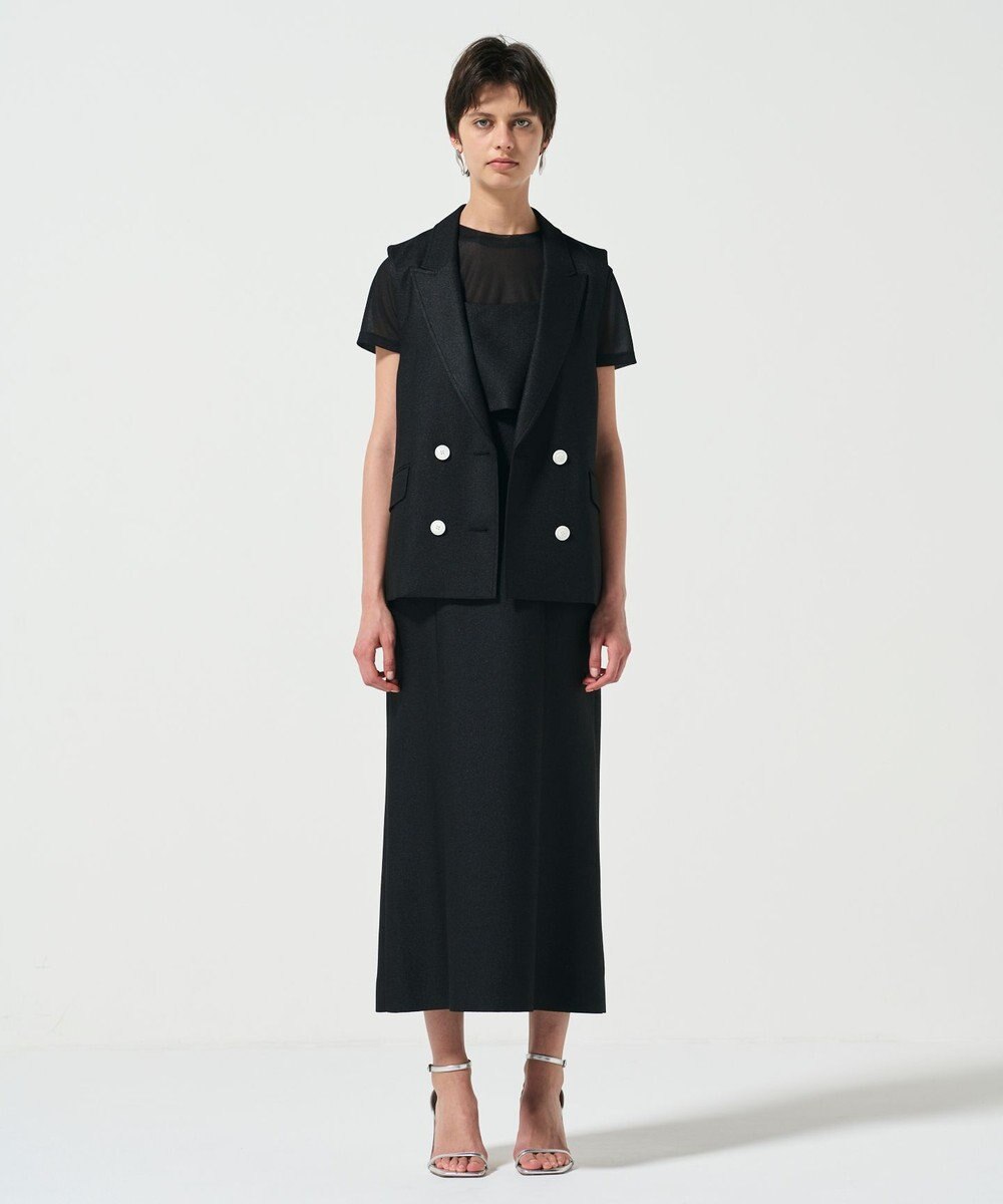 GRACE CONTINENTAL バックフリルベスト 