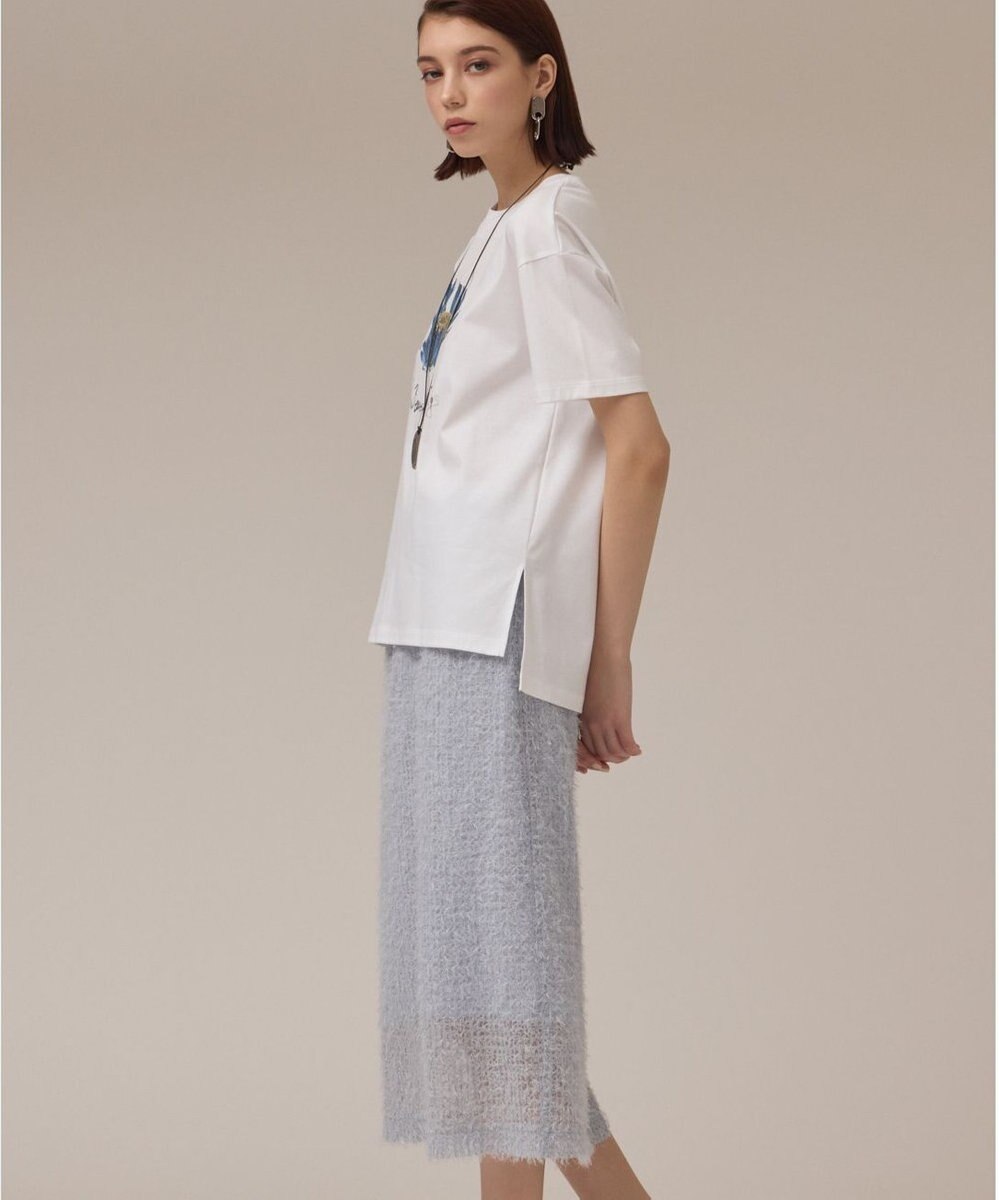 GRACE CONTINENTAL チュールタイトスカート 