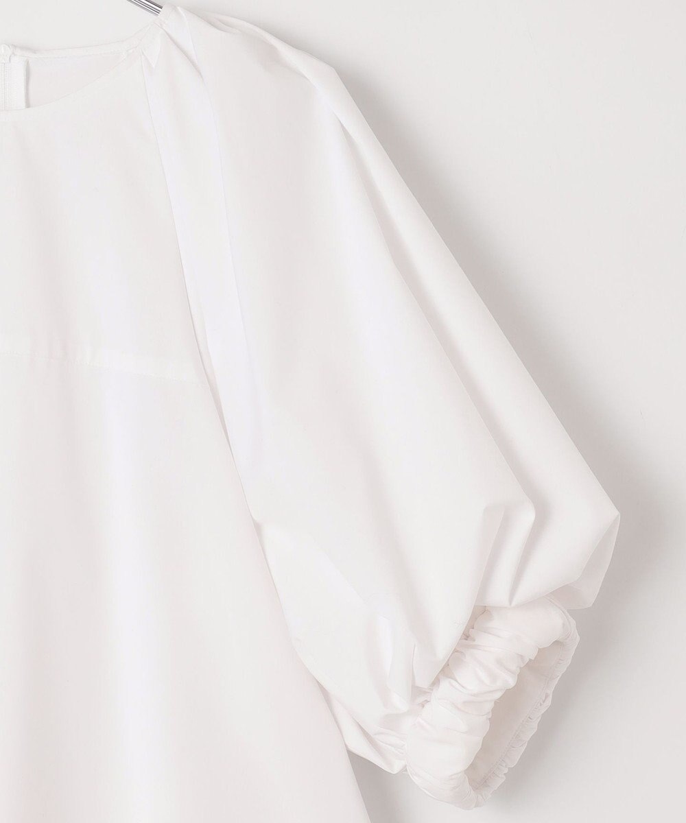 #Newans サークルスリーブAラインブラウス 