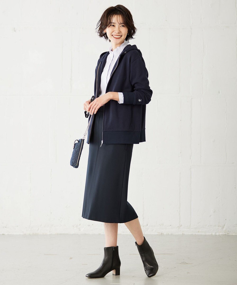 J.PRESS LADIES 【洗える】 BEZ VEGA フリル ストライプ ブラウス 