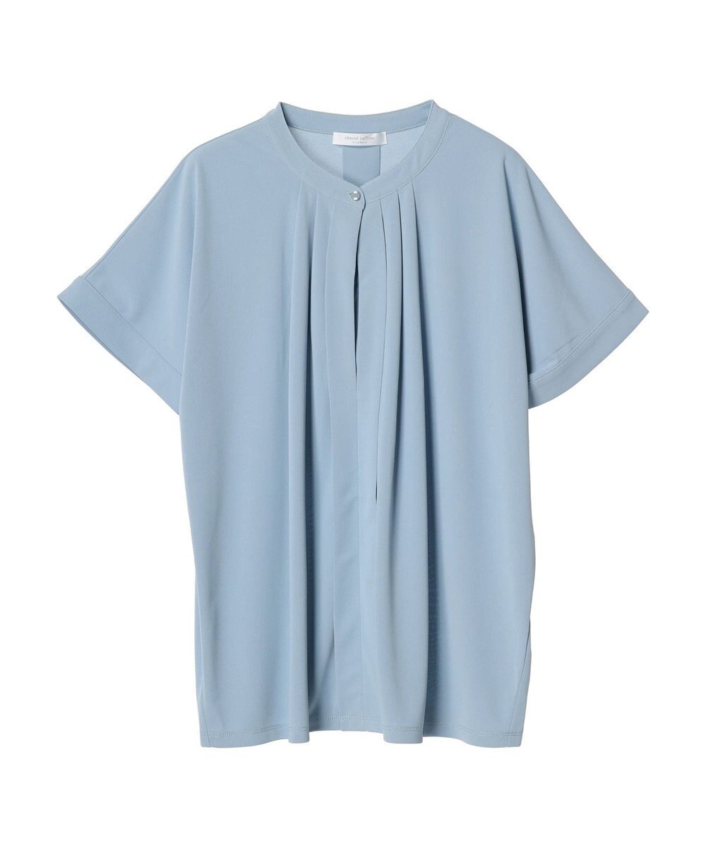 Green Parks ２ｗａｙ　フレンチスリーブ釦付ブラウソー 