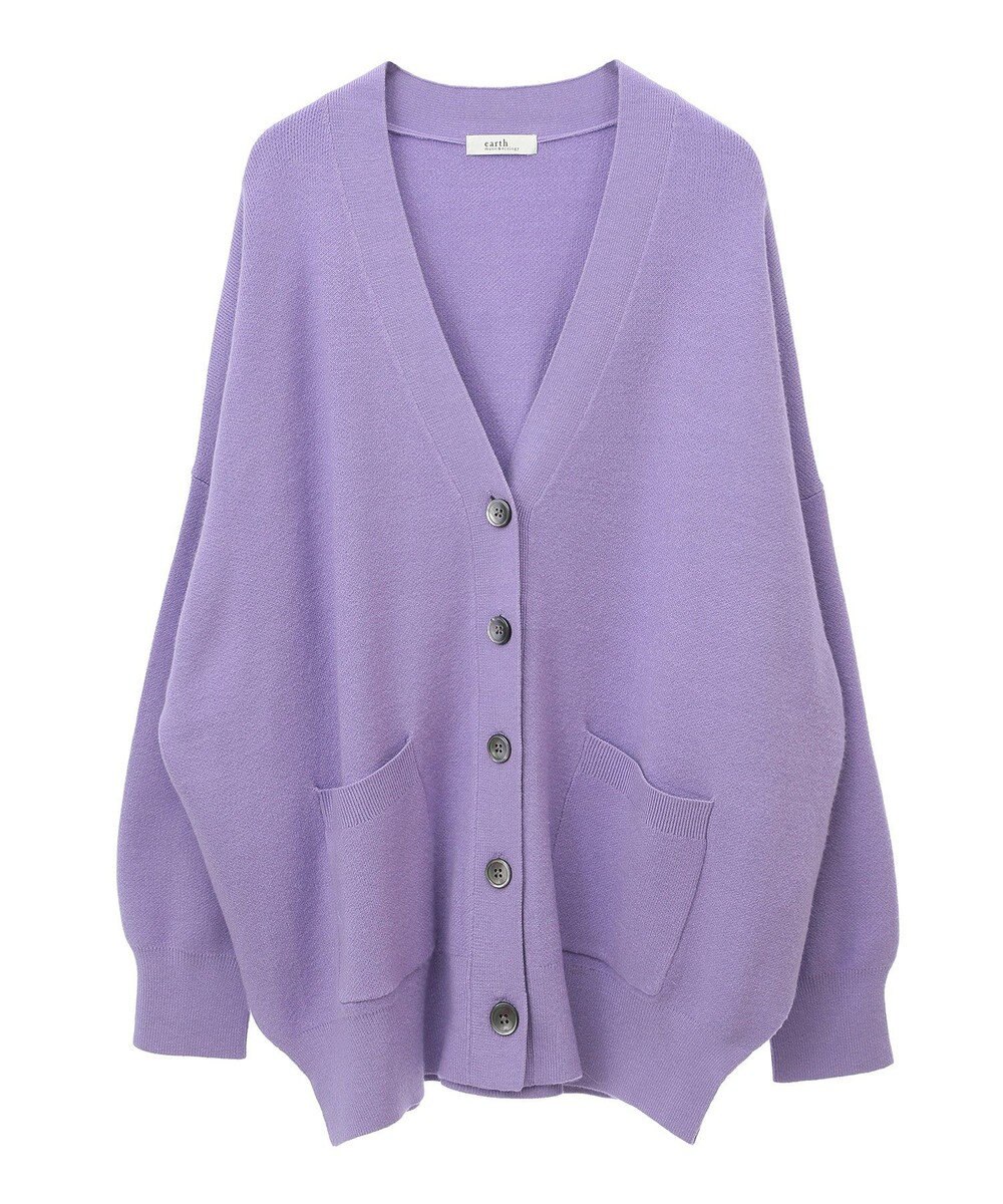 earth music&ecology やわらかタッチカーディガン 