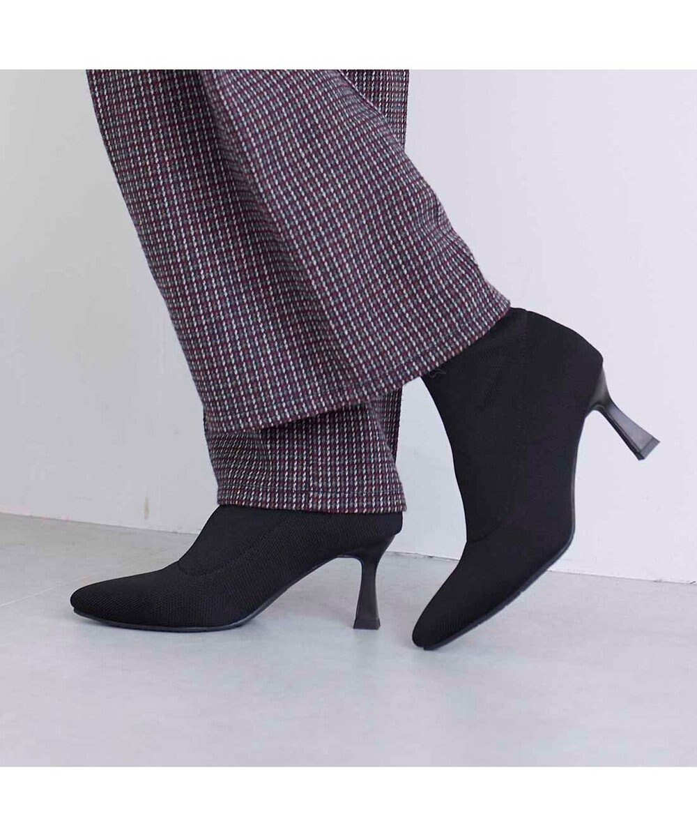 MODE ET JACOMO <noyau>ストレッチショートブーツ 