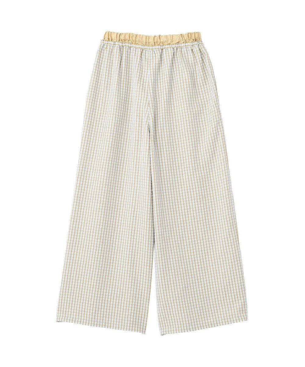 CRAFT STANDARD BOUTIQUE サッカーチェックイージーパンツ 