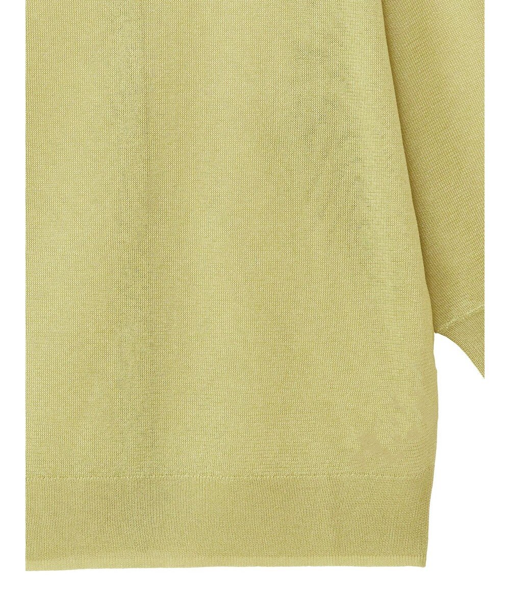 Green Parks ２ｗａｙ　７分袖ブライトシアーニットプルオーバー 