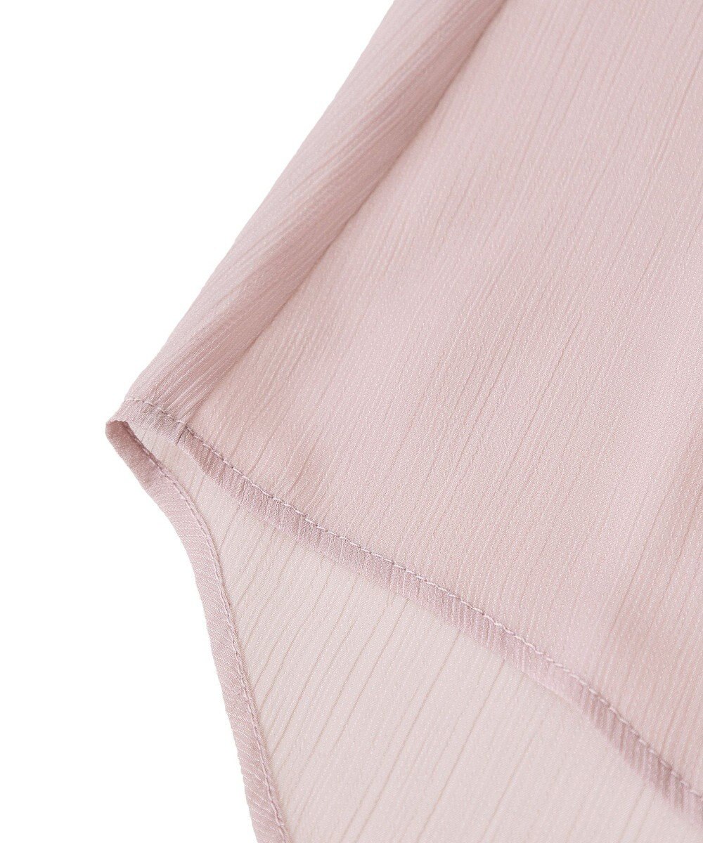 earth music&ecology バルーンスリーブシアーシャツ 