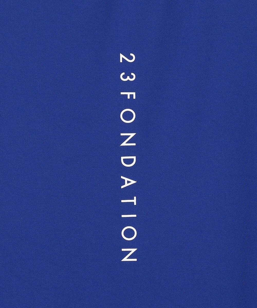 23区GOLF 【23Fondation/MEN】バイカラー モックネックシャツ 余裕のあるサイズ感 着疲れしない 