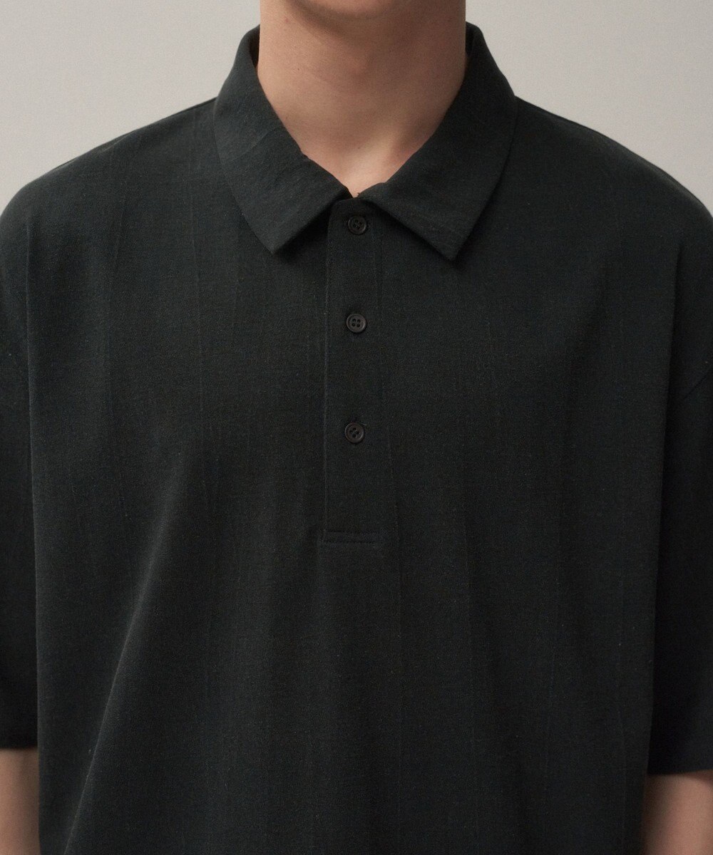 ATON AGING FRESCA PLATE | ルーズフィットポロシャツ - UNISEX 