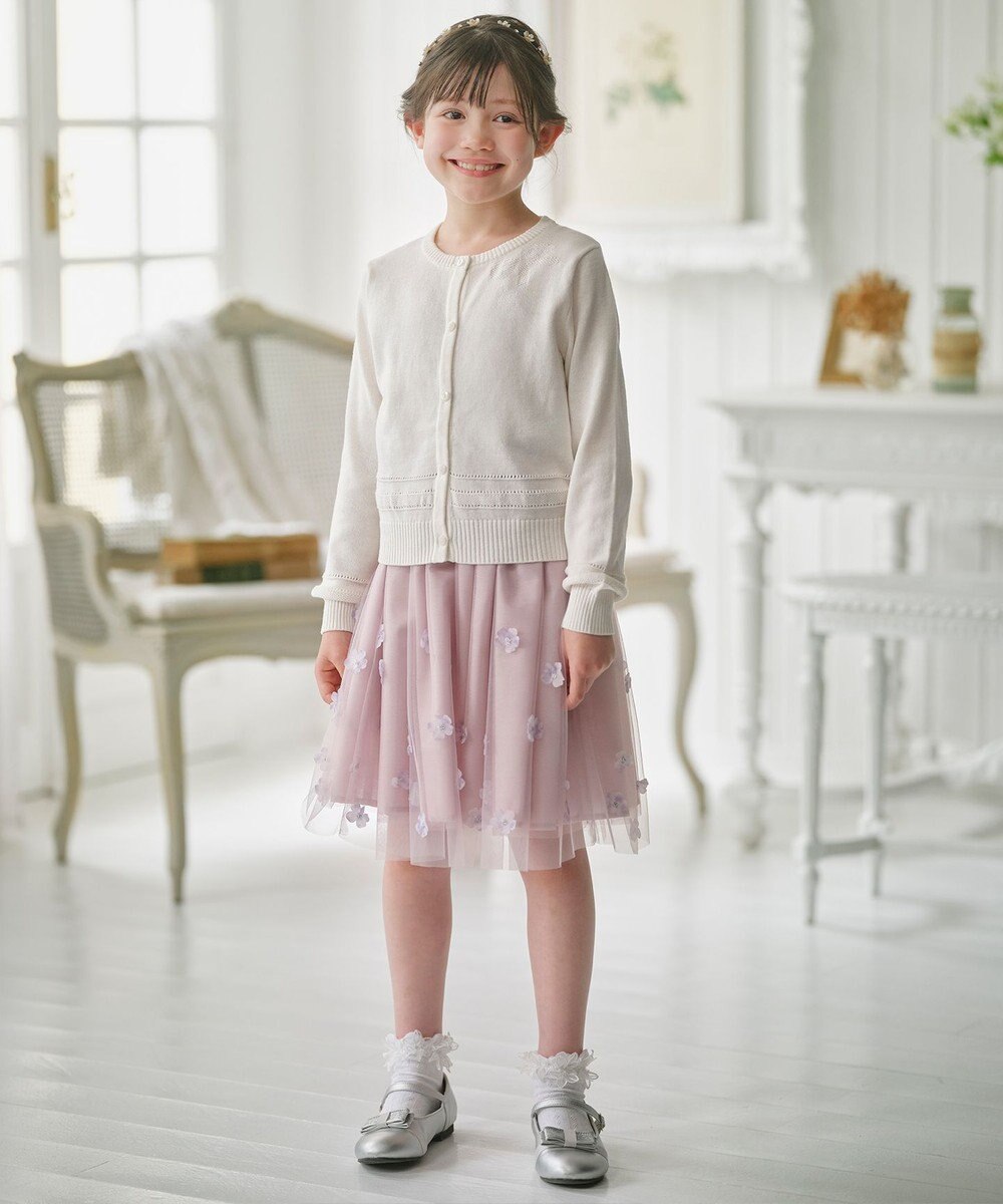 組曲 KIDS 【Fサイズ】フラワービジュー カチューシャ 