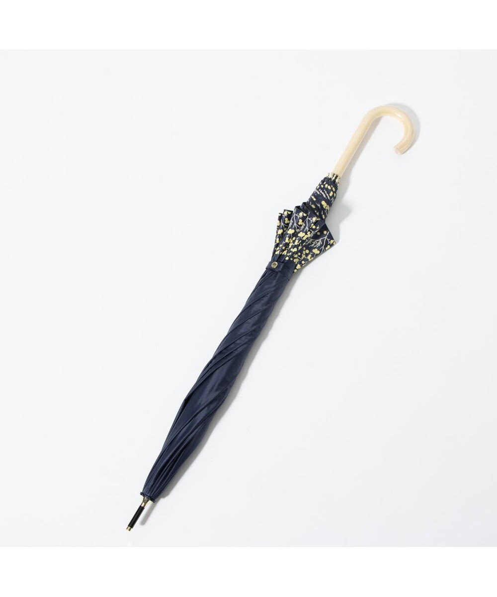 UNBILLION cache nez / 軽量サークルミモザプリントショートパラソル 