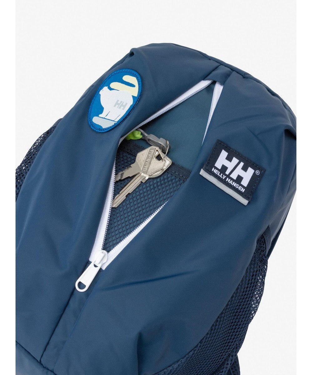 HELLY HANSEN 【キッズ・反射材・記名ラベル・ホイッスル付き】スカルスティンパック15L 
