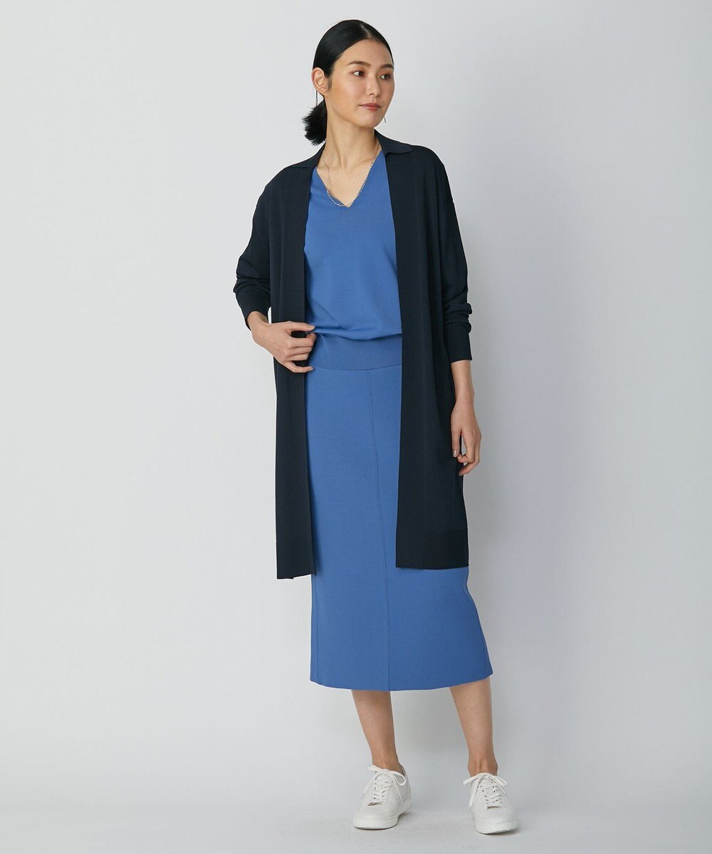 ICB 【WEB限定カラーあり・洗える】シンセティックハイゲージ Vネックプルオーバー 