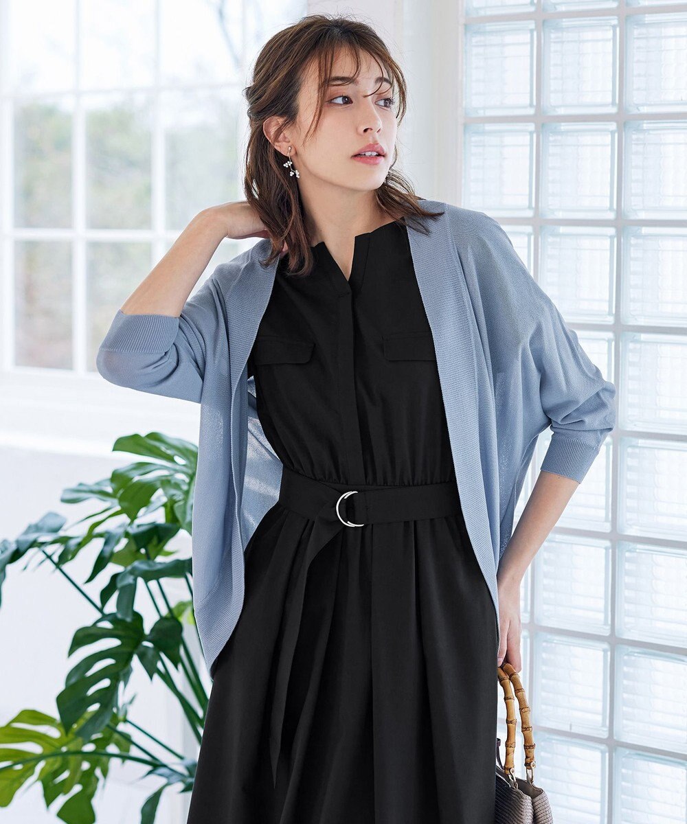 Tiaclasse 【洗える】フラップポケットワンピース 