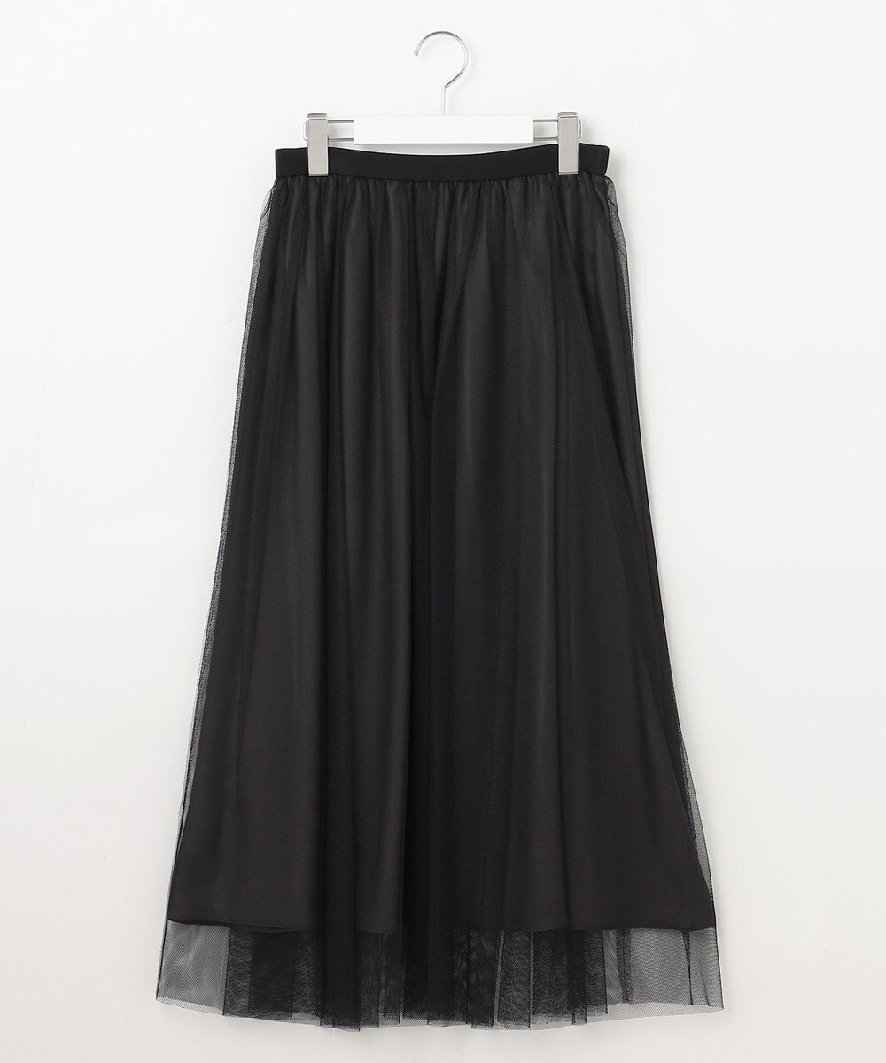 自由区 L 【新色追加生産・WEB限定カラーあり】チュール スカート 