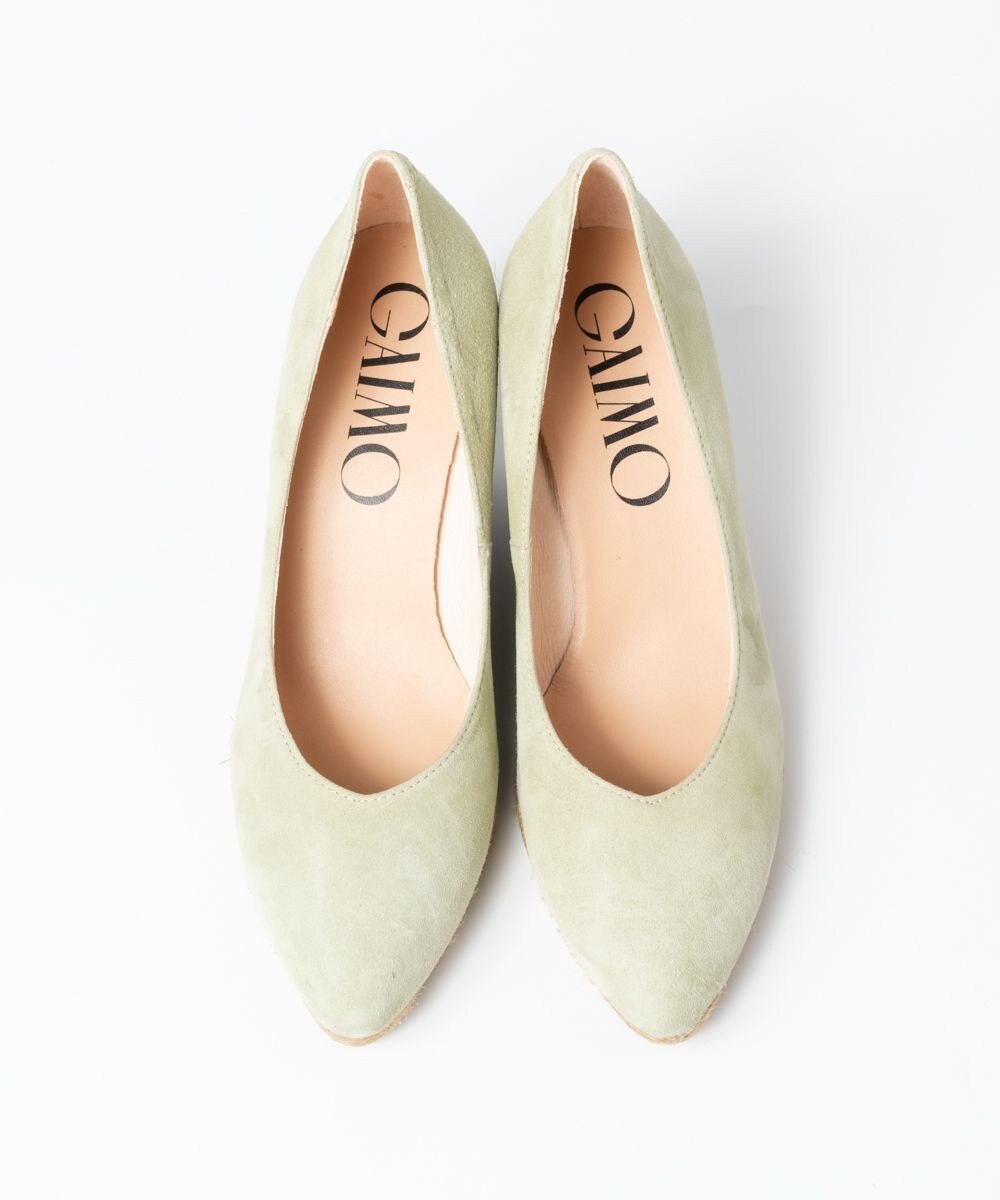 gaimo 【GAIMO/ガイモ】Vカットエスパドリーユパンプス 