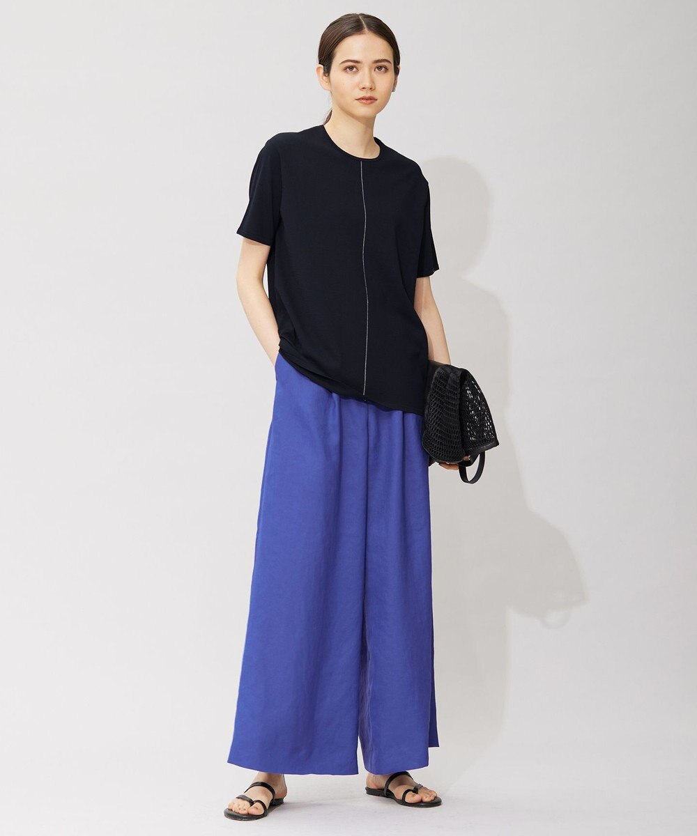 ICB 【洗える】VIS/NYハイゲージ 半袖プルオーバー 