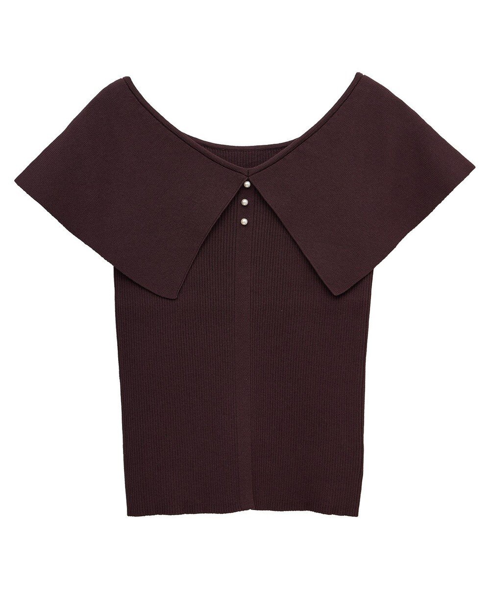 earth music&ecology ビッグカラーノースリニットトップス 