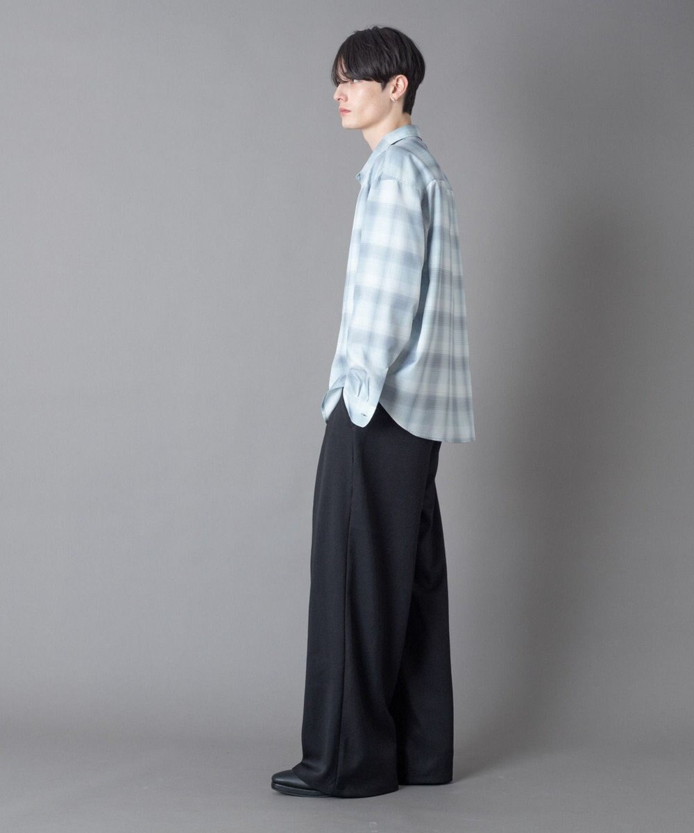 WEGO パターンルーズシャツ（LS） 