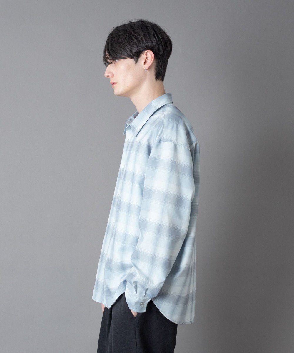 WEGO パターンルーズシャツ（LS） 