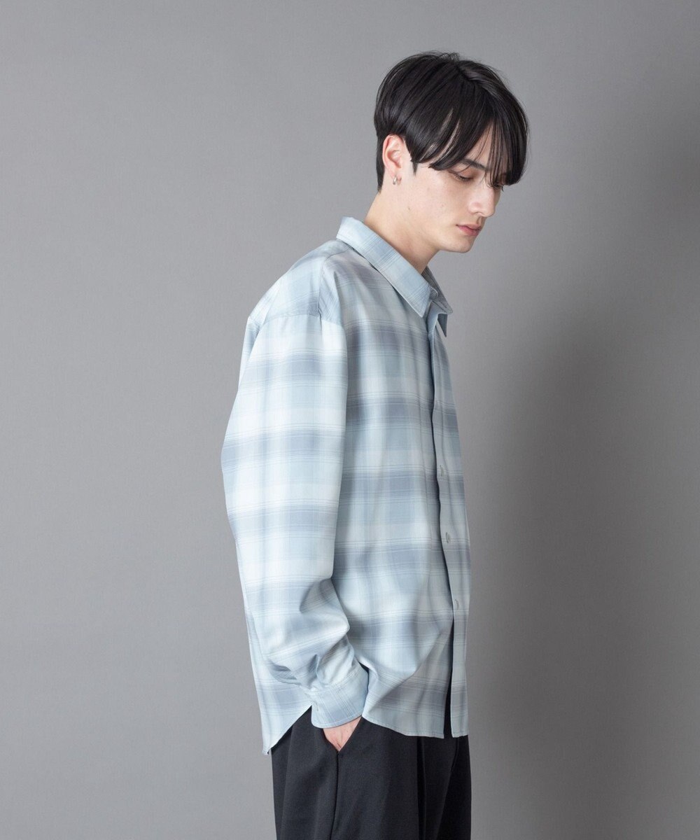 WEGO パターンルーズシャツ（LS） 