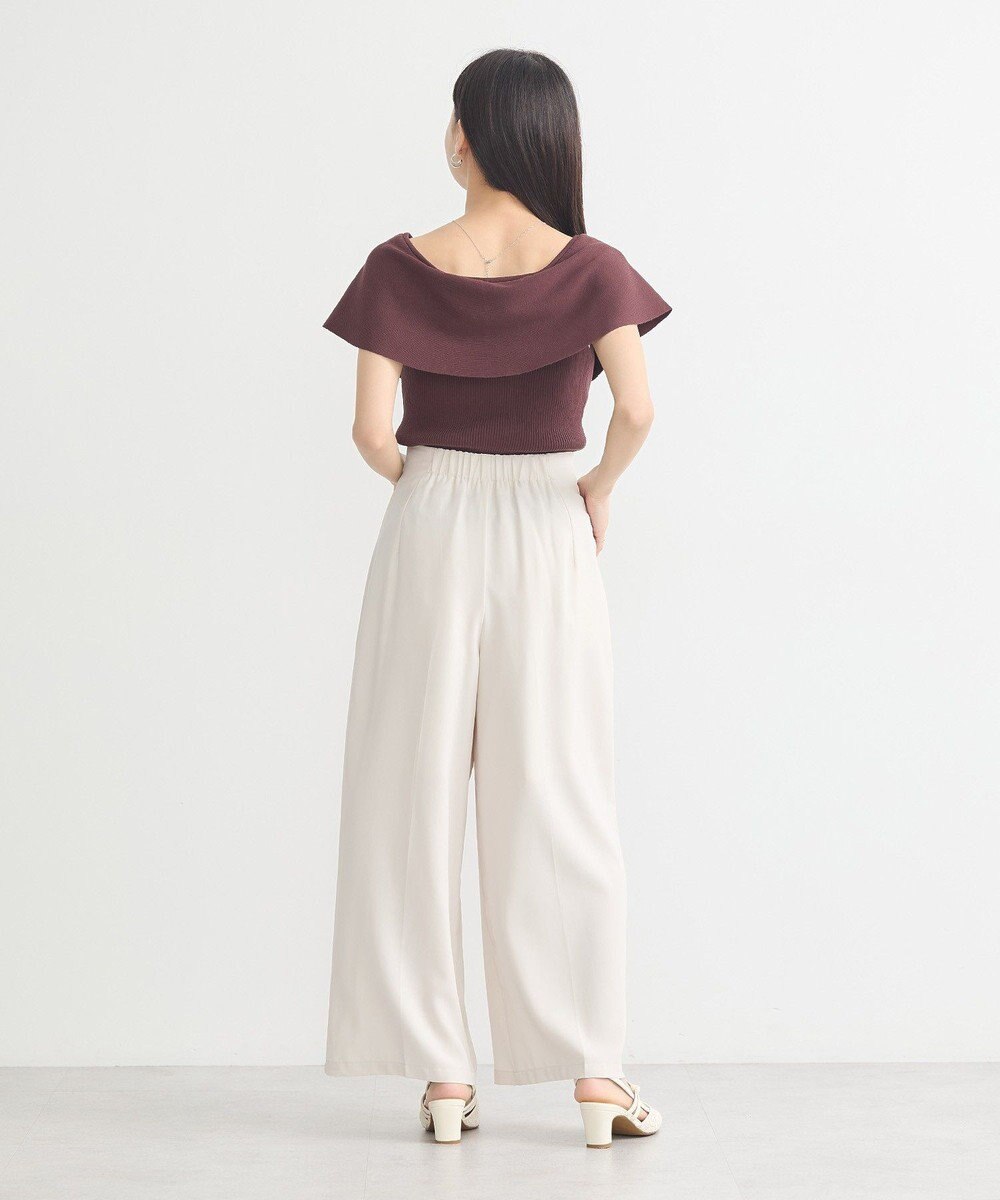 earth music&ecology ビッグカラーノースリニットトップス 