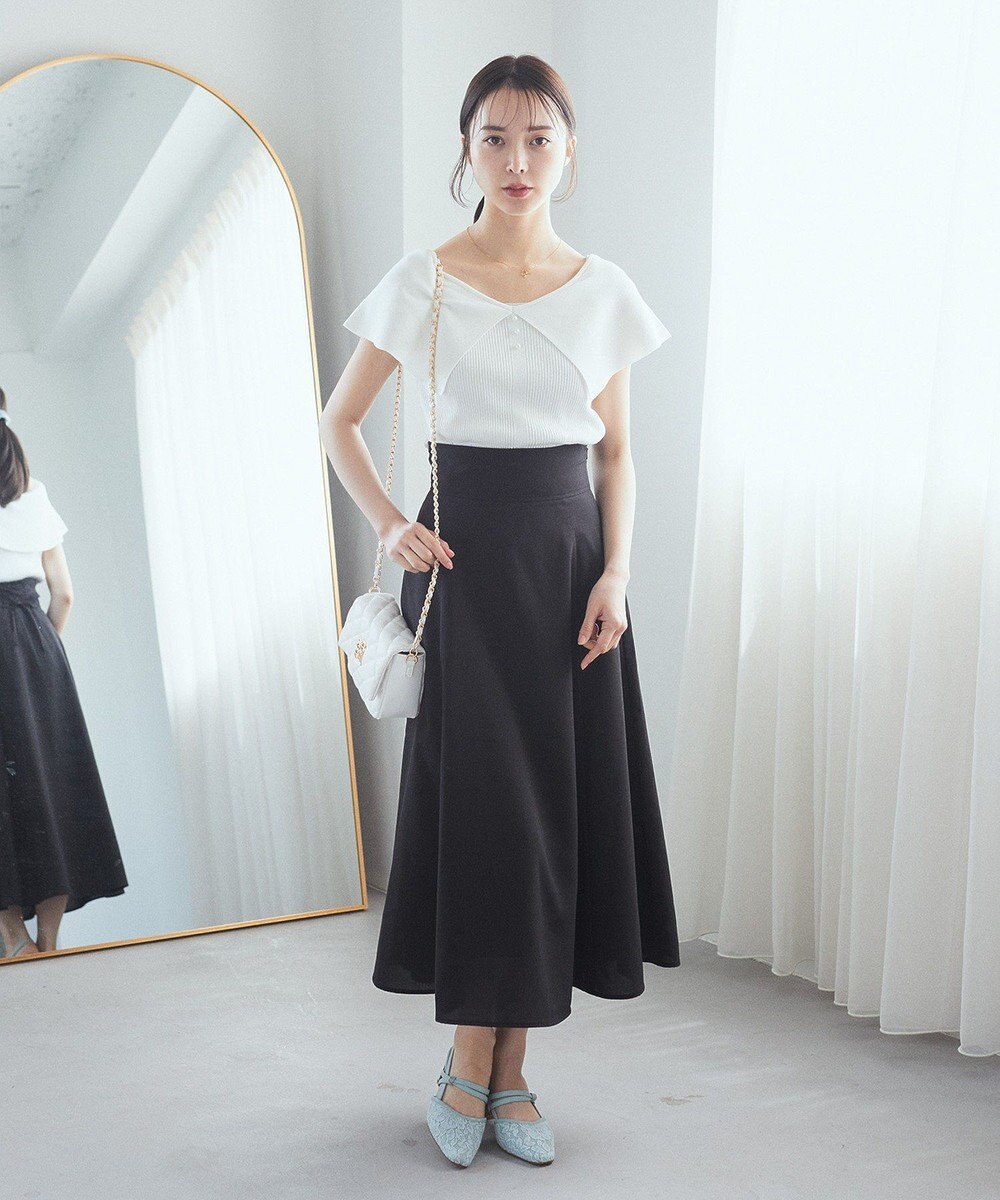 earth music&ecology ビッグカラーノースリニットトップス 