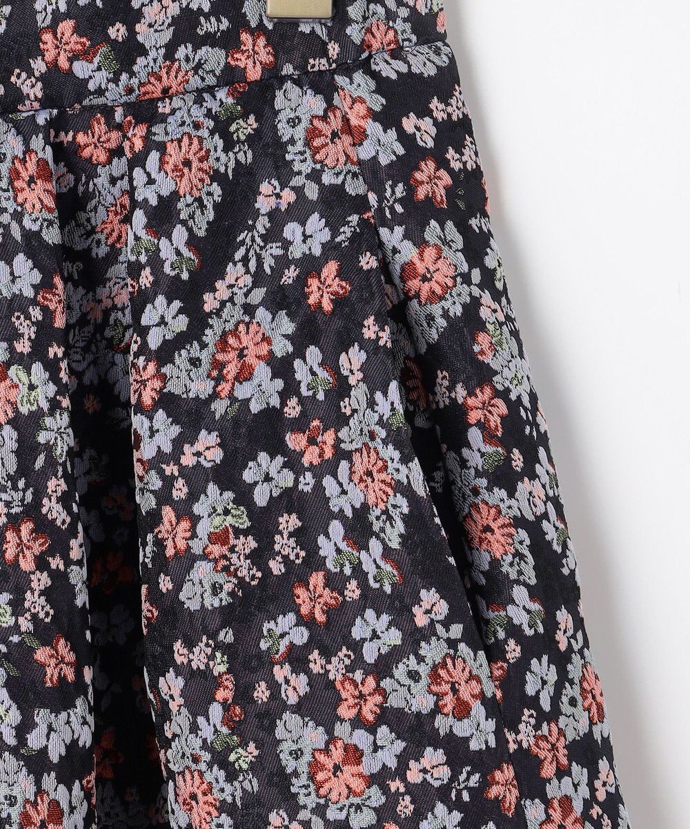 組曲 S 【加藤ローサさん着用】フラワージャカード スカート 