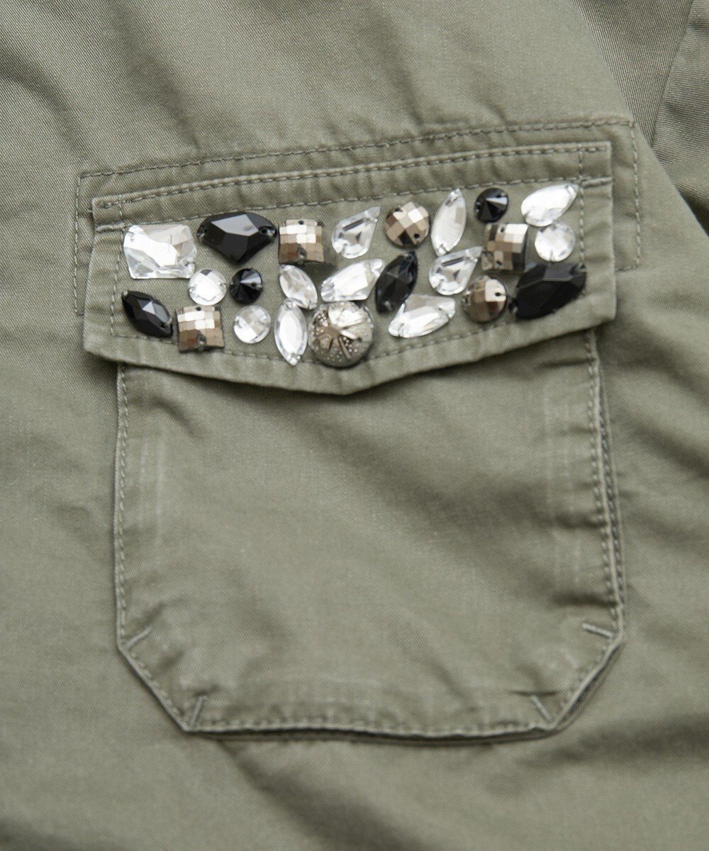 YECCA VECCA 【archive】ビジューミリタリージャケット 