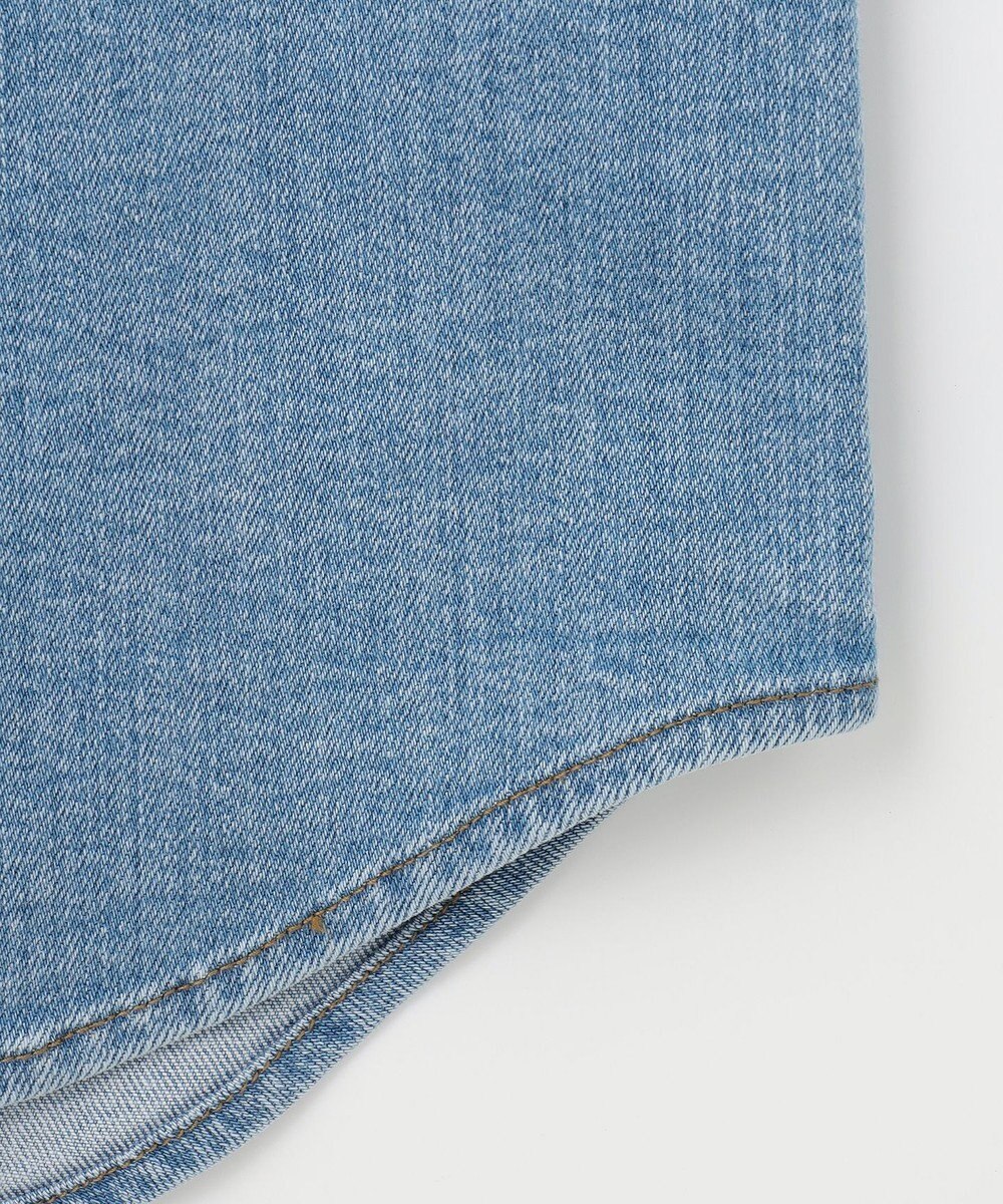 NAVE 【ReNAVE　洗える】ストレッチデニム シャツ 