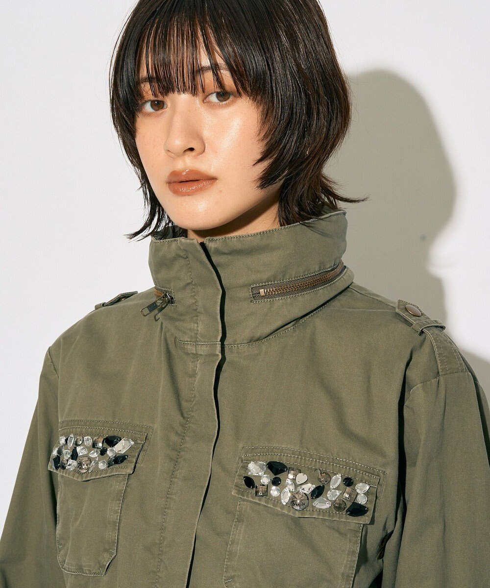 YECCA VECCA 【archive】ビジューミリタリージャケット 