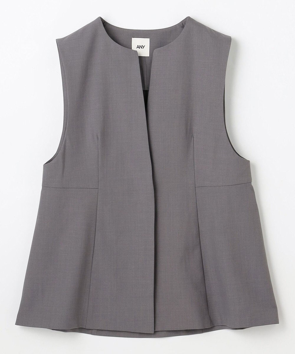 ANY L 【3SET】きちんと見え3点コーデセット（ブラウス＋ジレ＋パンツ） 