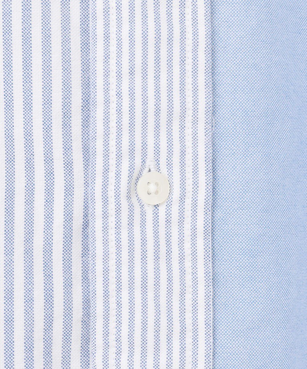 J.PRESS YORK STREET 【UNISEX】オックスフォード クレイジーパターン シャツ/バンドカラー 