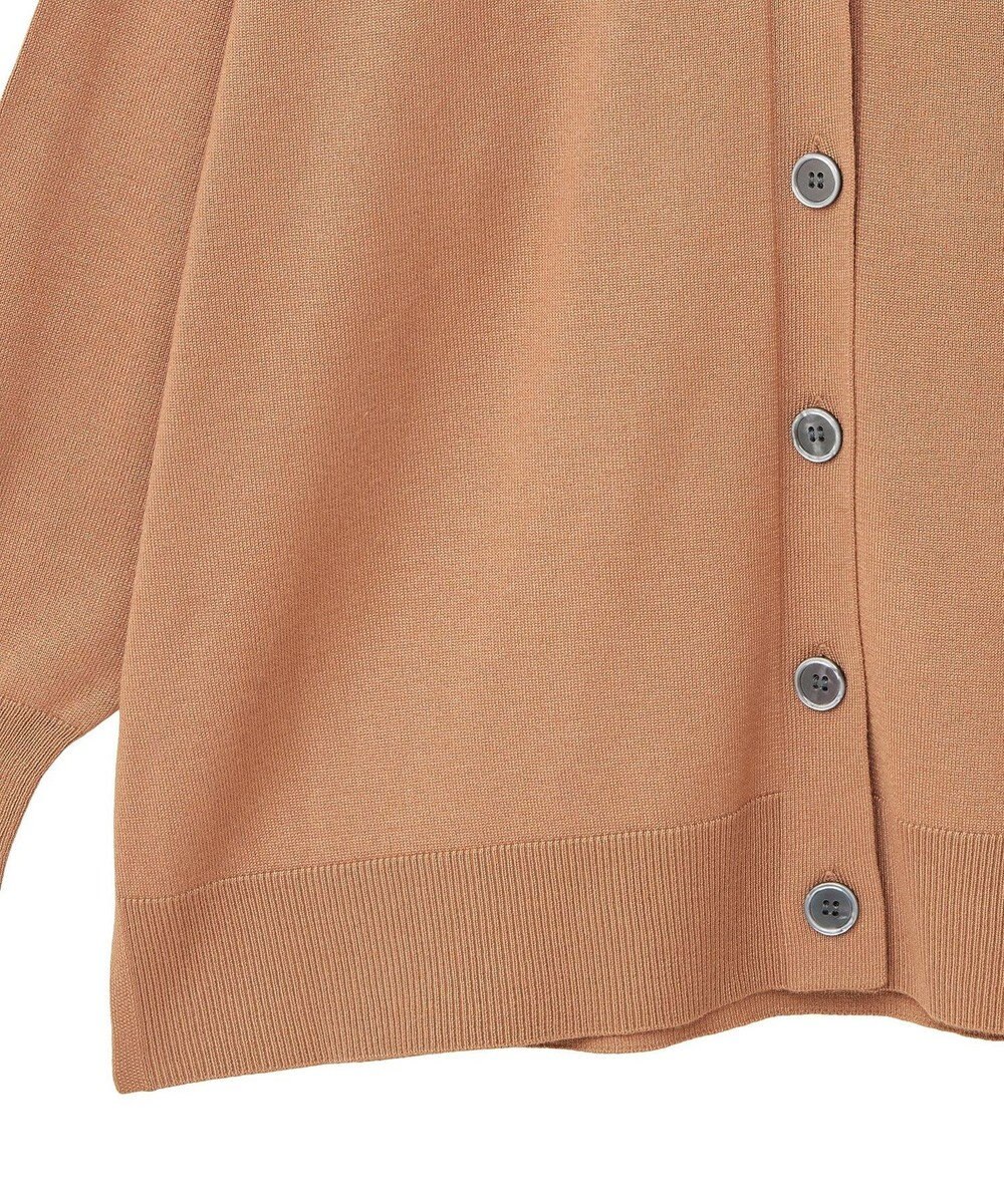 earth music&ecology レーヨンルーズＶネックカーディガン 